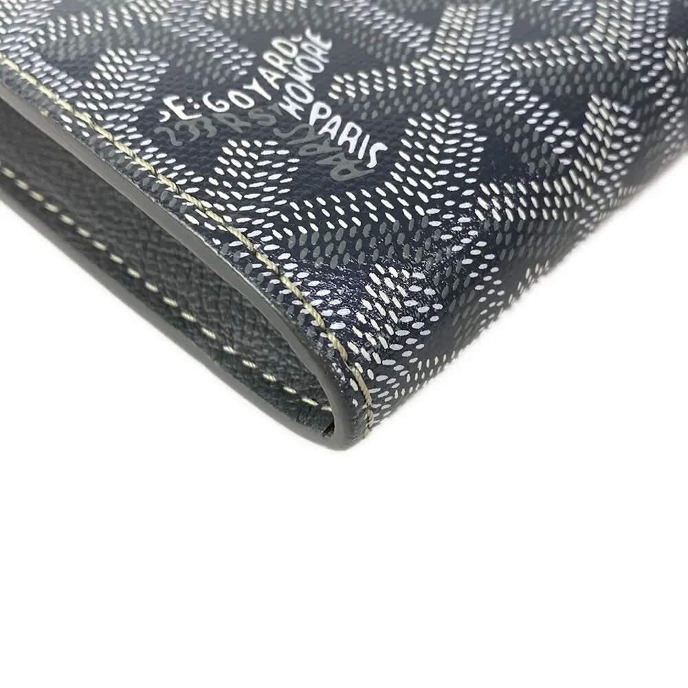 Goyard Chypre Shoulder Bag Coated Canvas Leather